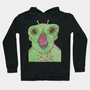 Green Lizard Monster Hoodie